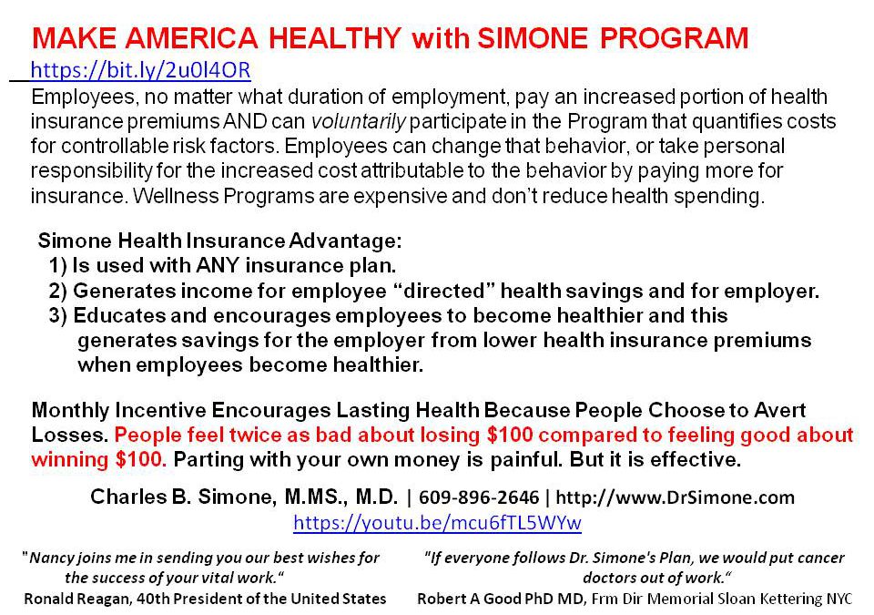 MAKE AMERICA HEALTHY
