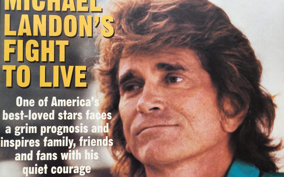 MICHAEL LANDON CONSULTED WITH CHARLES SIMONE, M.MS., M.D.