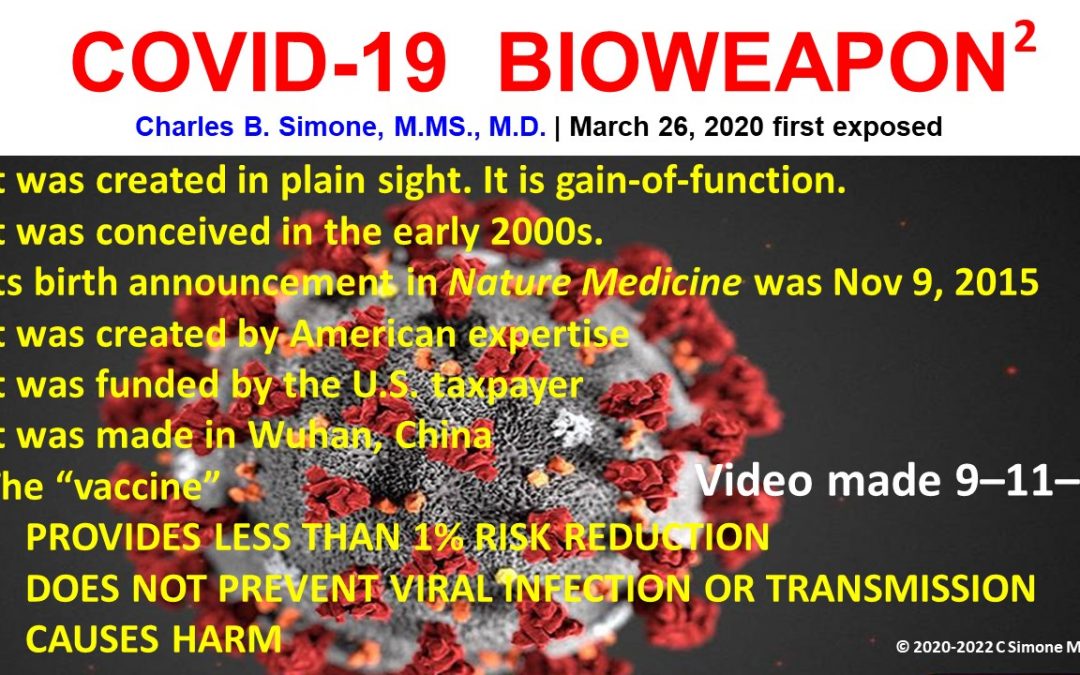 COVID-19 BIOWEAPON² PART 1