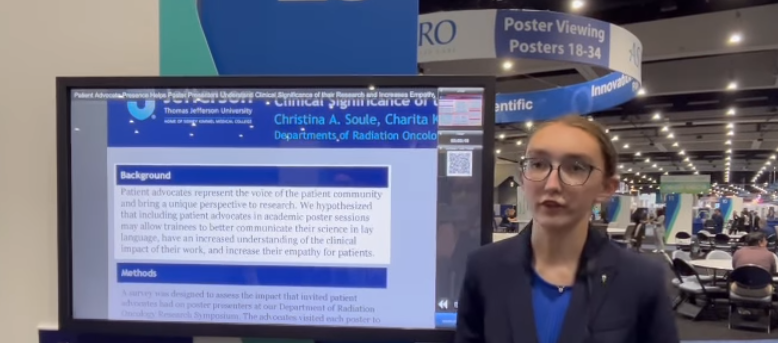 THE PRESENCE OF PATIENT ADVOCATES HELPED PRESENTERS INCREASE SYMPATHY AND UNDERSTANDING OF THE CLINICAL SIGNIFICANCE OF THEIR RESEARCH