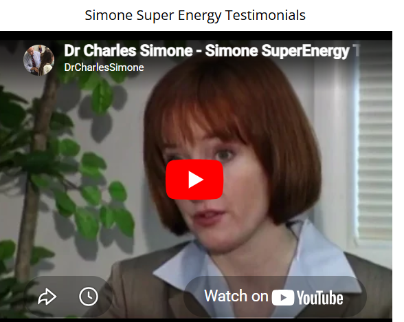 SIMONE SUPER ENERGY TESTIMONIALS